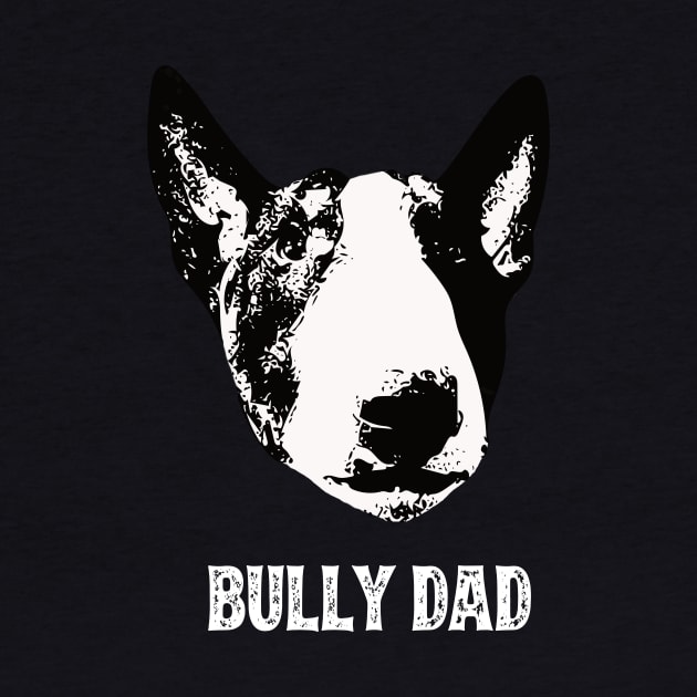 Bull Terrier Dad by DoggyStyles